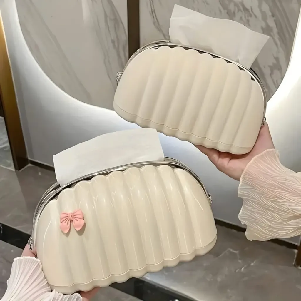 Elegant Tissue Paper Holder Box | Decorative Napkin & Tissue Dispenser for Home, Office & Bathroom
